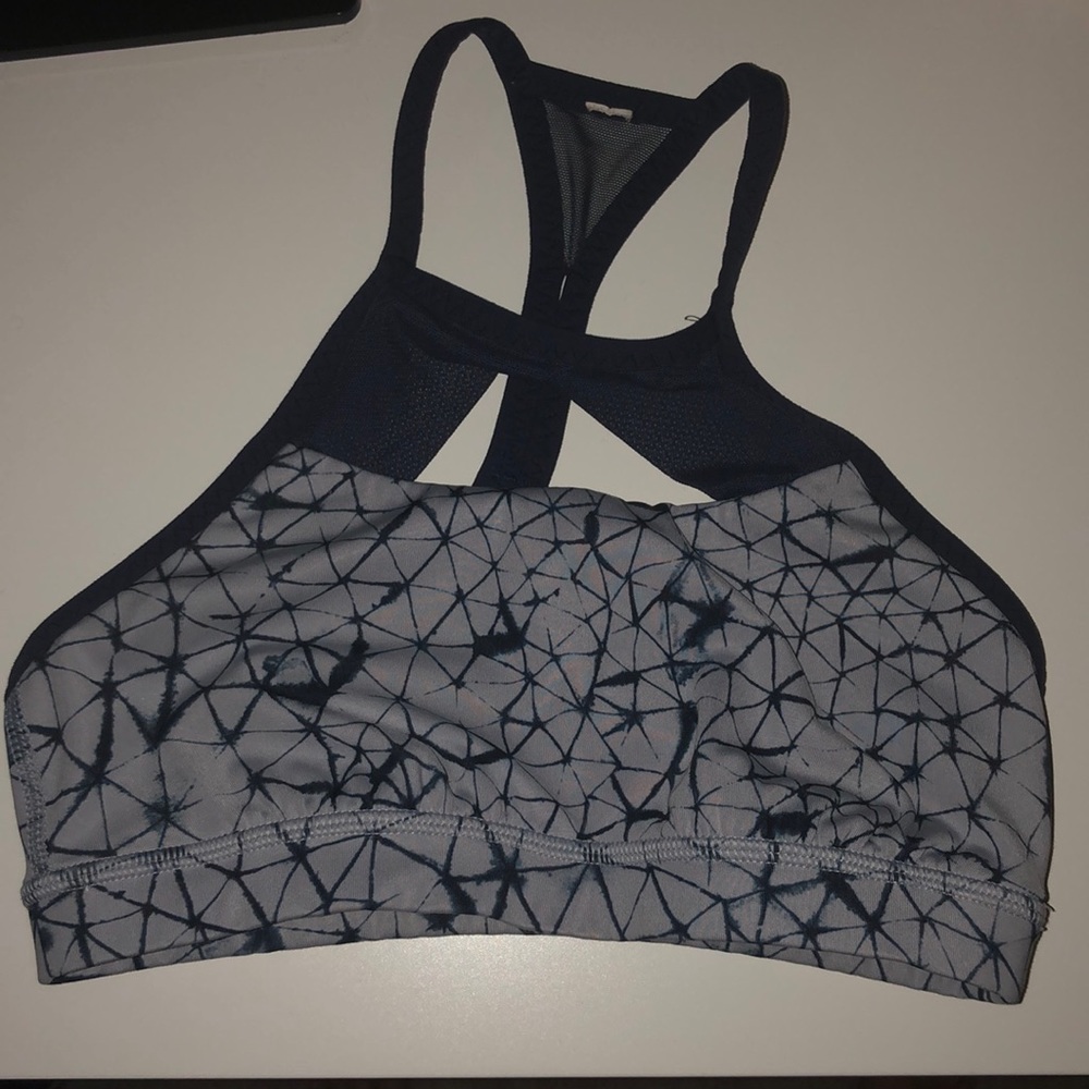 Blue LULULEMON Sports Bra Top Size 2